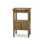 Eton 2 Drawer Side Table W/ Pull Out Shelf - Image 3