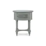 Montego Side Table W/ Rattan Door - Image 6