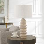Uplift Table Lamp, Natural Lighting Brown 15