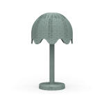 Scalloped Rattan Table Lamp - Image 2