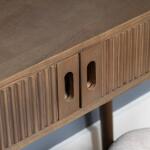 Chaplin 2 Door Brown Writing Desk - Image 7