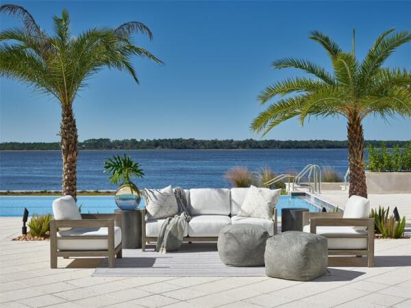 Bottega Outdoor Ottoman – Special Order Ottomans & Poufs Ottomans & Poufs 6