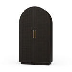 Vannes Wardrobe W/ Rattan Door