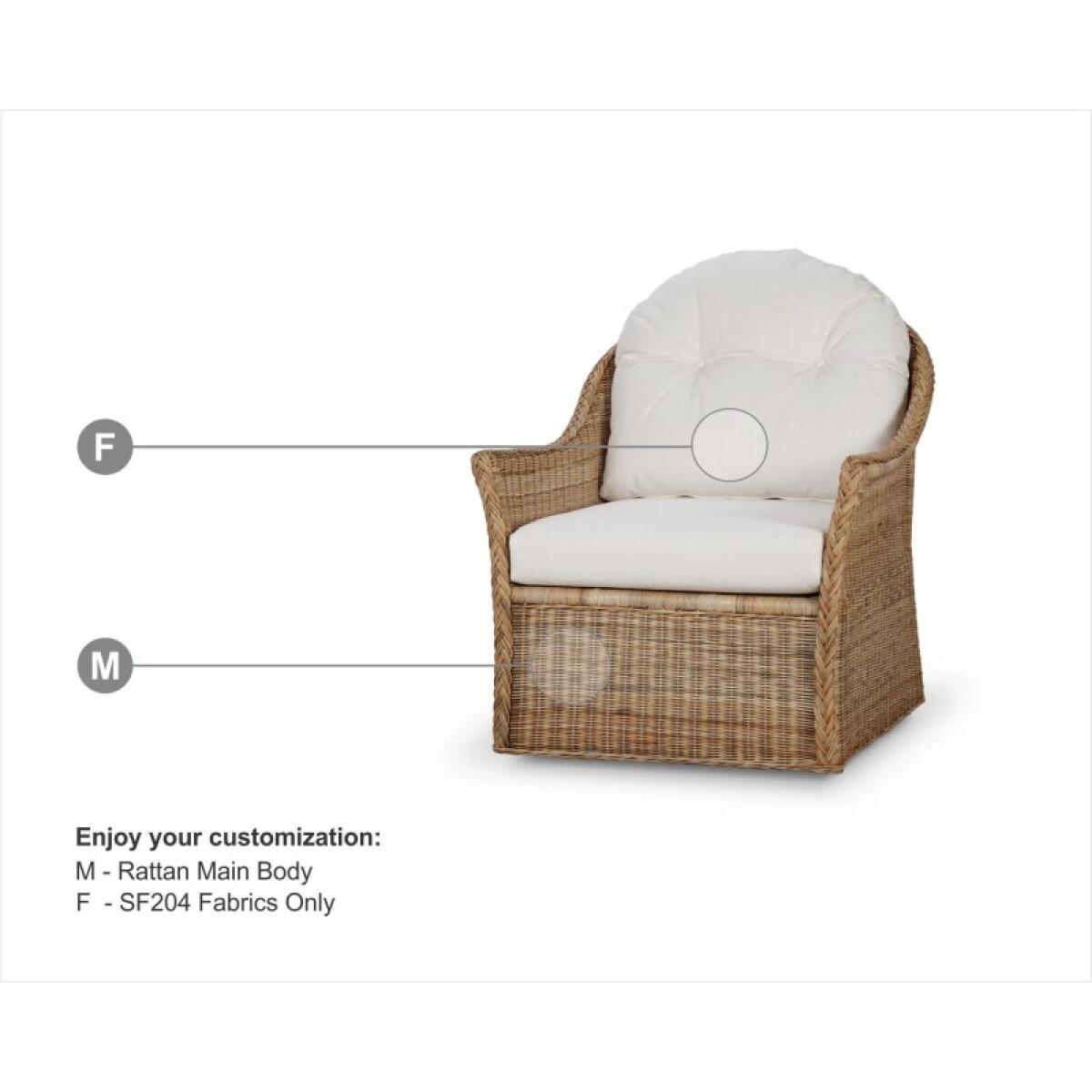 aea0e3fee0562ea7579527879b9f268f Nantucket Rattan Swivel Chair - Image 1