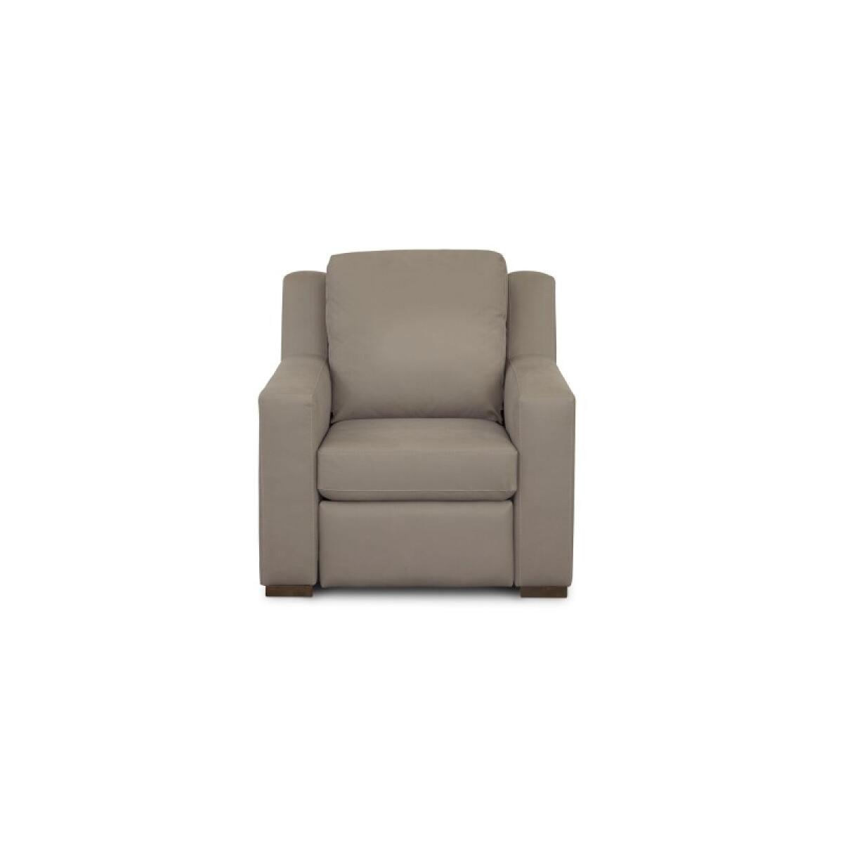 aeb8003ca0468ef86ddd8bc21ae0d0b7 Somers Leather Track Arm Power Zero Gravity Wall Recliner - Image 1
