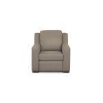 Somers Leather Track Arm Power Zero Gravity Wall Recliner