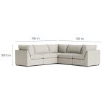 Beckham Modular L-Shaped Sectional - Image 6