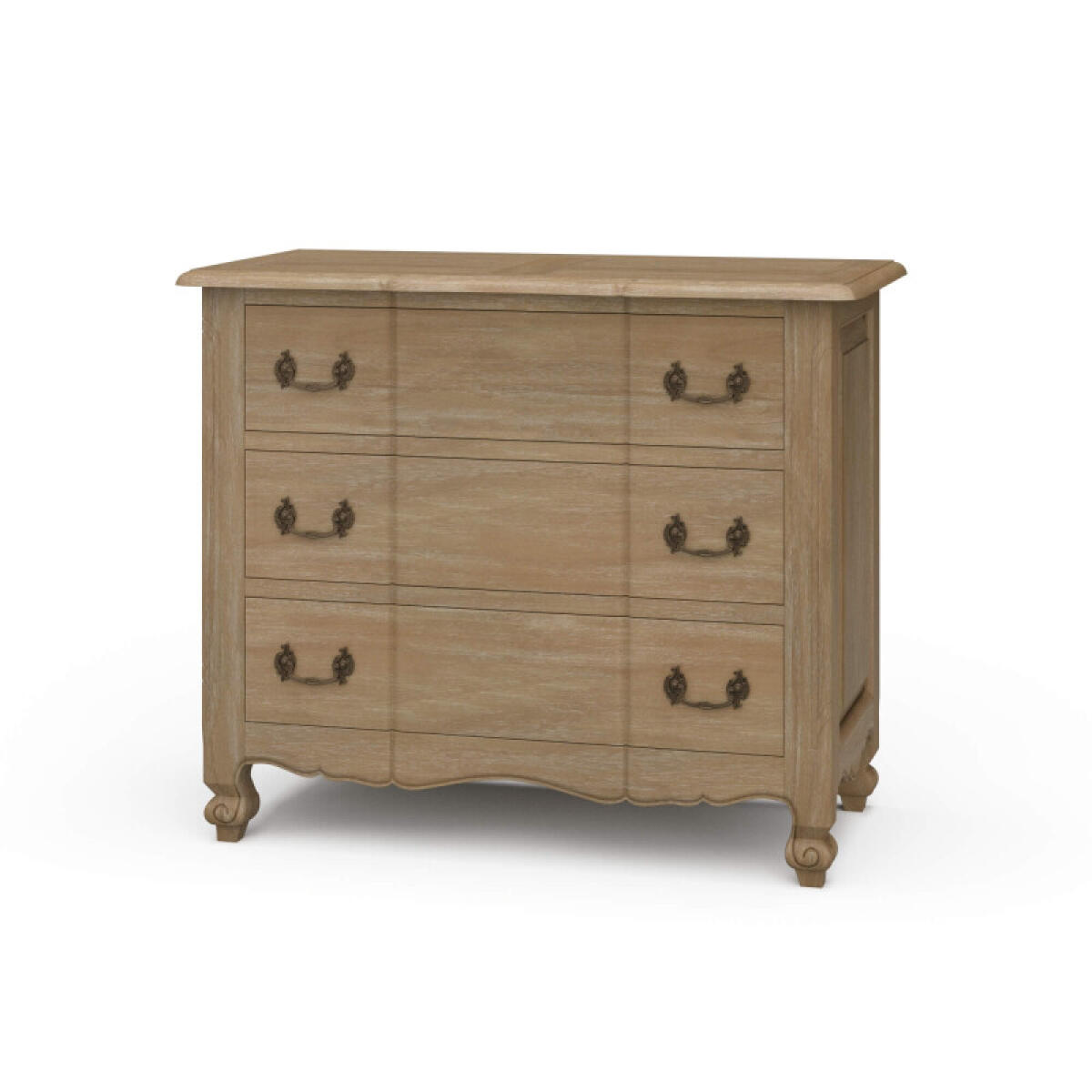 aeeb5112bd01bc4f43bb9efe98991338 Provence 3 Drawer Dresser Medium - Image 1