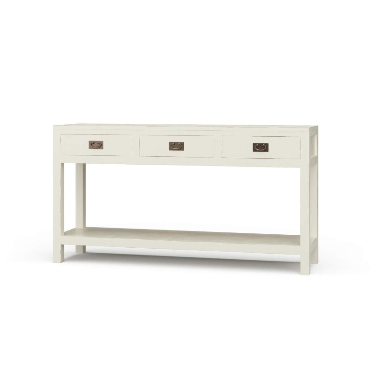 af3d9fae34bdfda6264cacf254848ec7 Kagu 3 Drawer Narrow Console - Image 1