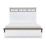 Complete Two Tone Panel Bed Queen 5/0 - Image 3