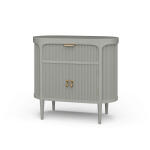 Regent Bedside Table W/ Doors