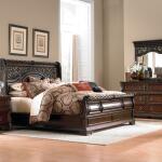 Arbor Place King California Sleigh Bed, Dresser & Mirror, Chest Bedroom Sets Bedroom Sets 7