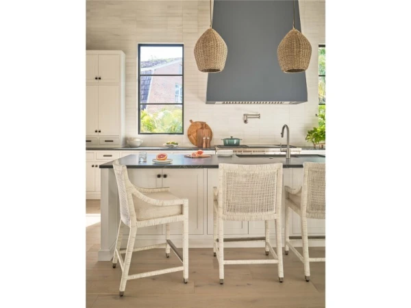 Weekender Coastal Living Home Collection Longboat Counter Chair - Image 2