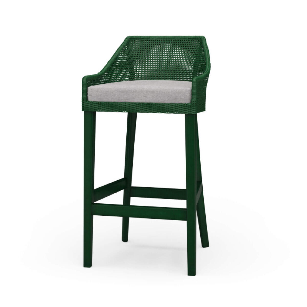Savanah Rattan Barstool W/ Seat Cushion Barstools Barstools 2 Savanah Rattan Barstool W/ Seat Cushion Barstools Barstools 2