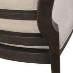 Americana Farmhouse Uph Tufted Back Side Chair - Black - Image 10