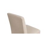 Cameron Upholstered Dining Chair with Casters - Image 7