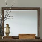 Americana Farmhouse Landscape Mirror