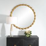 Nacala Round Mirror Mirrors Gold 11