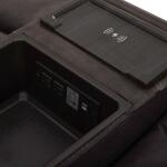 Carrington Loveseat w/Console P3 & ZG – Dark Brown Loveseats Brown 19