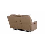 Douglas Leather Power Reclining Loveseat with Center Console - Image 9