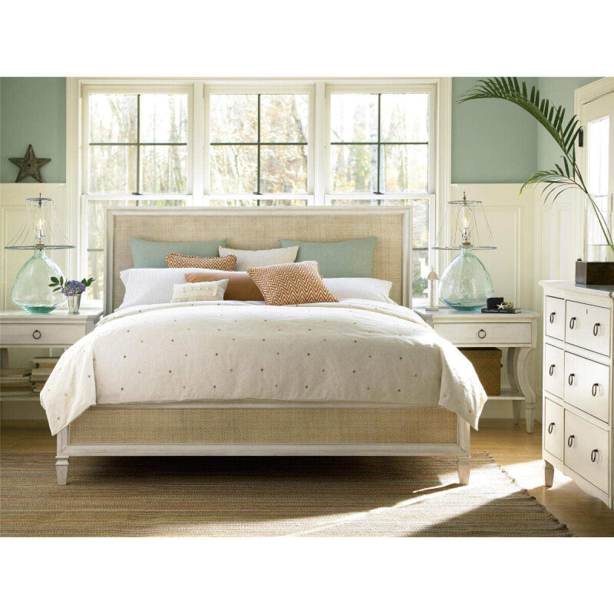 Summer Hill Woven Accent King Bed Beds Beds 2 Summer Hill Woven Accent King Bed Beds Beds 2