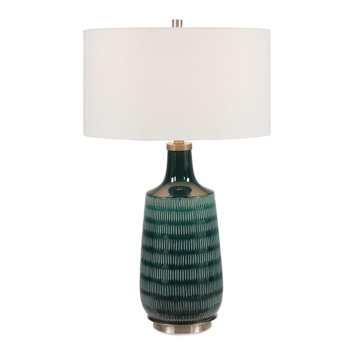 b179a0543e5c90c4734d6790fe6b6394 Scouts Table Lamp, Teal - Image 1
