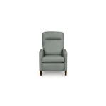 Emmett Leather Track Arm Lay Flat Manual Recliner