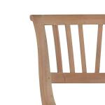 Manchester Dining Chair W/ Wooden Seat - Image 6