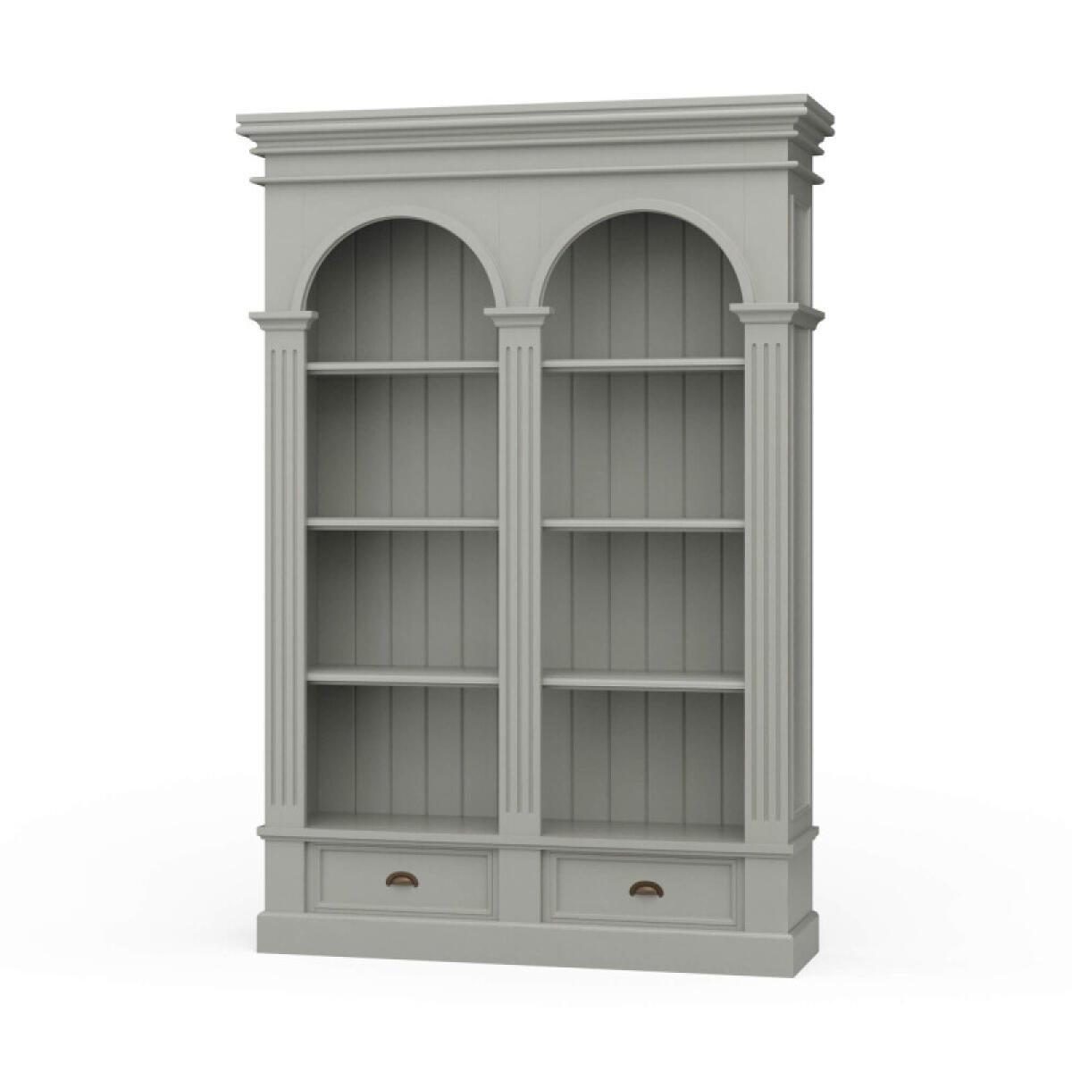 b1d275e8841c5d4d24d06059a24b8475 Roosevelt Double Arch Bookcase - Image 1
