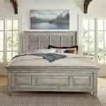 Heartland King Opt California Panel Bed, Dresser & Mirror, Night Stand - Image 4