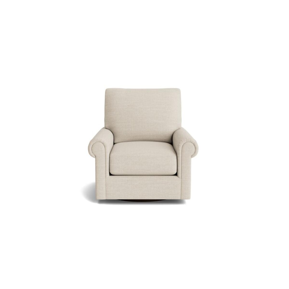True Custom™ True Custom® Panel Arm Swivel Chair Chairs Bassett Furniture 2 True Custom™ True Custom® Panel Arm Swivel Chair Chairs Bassett Furniture 2