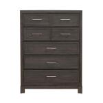 Modern Edge 5 Drawer Chest Chests Brown 16