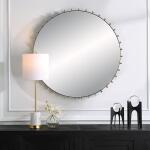 Cosmopolitan Round Mirror Mirrors Black 11