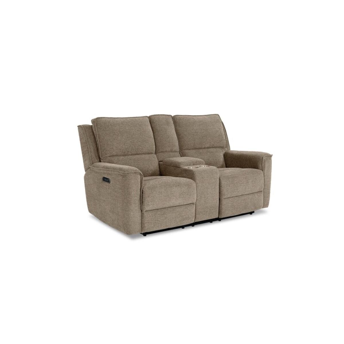 b27a7c23298c61c3e4790f1ce439023e Calvin Power Reclining Loveseat with Center Console - Image 1
