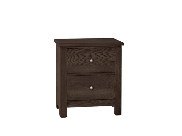 Fundamentals NIGHTSTAND – 2 Drawer Nightstands Brown