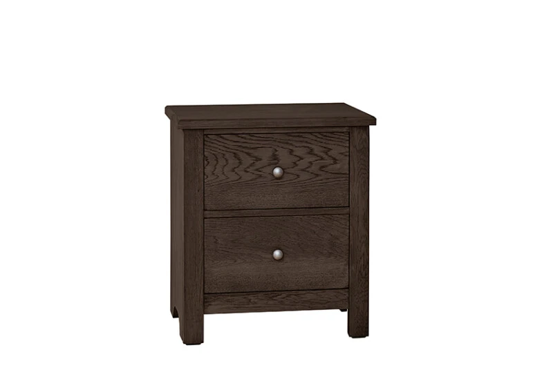 b2d49624a957748f5cff062aad3a5a3b Fundamentals Nightstand - 2 Drawer - 10-226 - Image 1