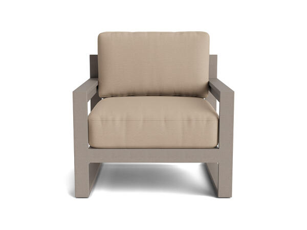 Bonavista Outdoor Track Arm Lounge Chair Outdoor Chairs Bassett Furniture