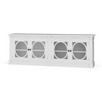 Fiona 4 Door Buffet W/ Glass Shelves