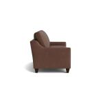 True Custom™ True CustomÂ® Leather Slope Arm Sofa Sofas Bassett Furniture 11