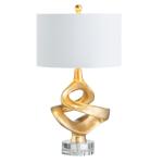 Gold Current Table Lamp Lighting Crestview Collection 13