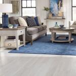 Heartland 4 Piece Set Table Sets Antique White w/ Tobacco Tops 7