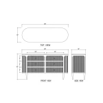 Regent 6 Drawer Dresser - Image 7