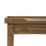 Eton 2 Drawer Side Table W/ Pull Out Shelf Chairside Tables Bramble 24