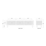 Lexington Bench W/ Rattan - Image 2