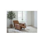 Nelson Leather Sock Arm Lay Flat Power Recliner - Image 3