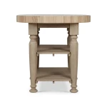 Farmhouse Butcher Block Kitchen Island - Image 6