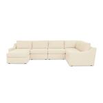 Blake Slope Arm U-Shaped Sectional Sectionals Bassett Furniture 10