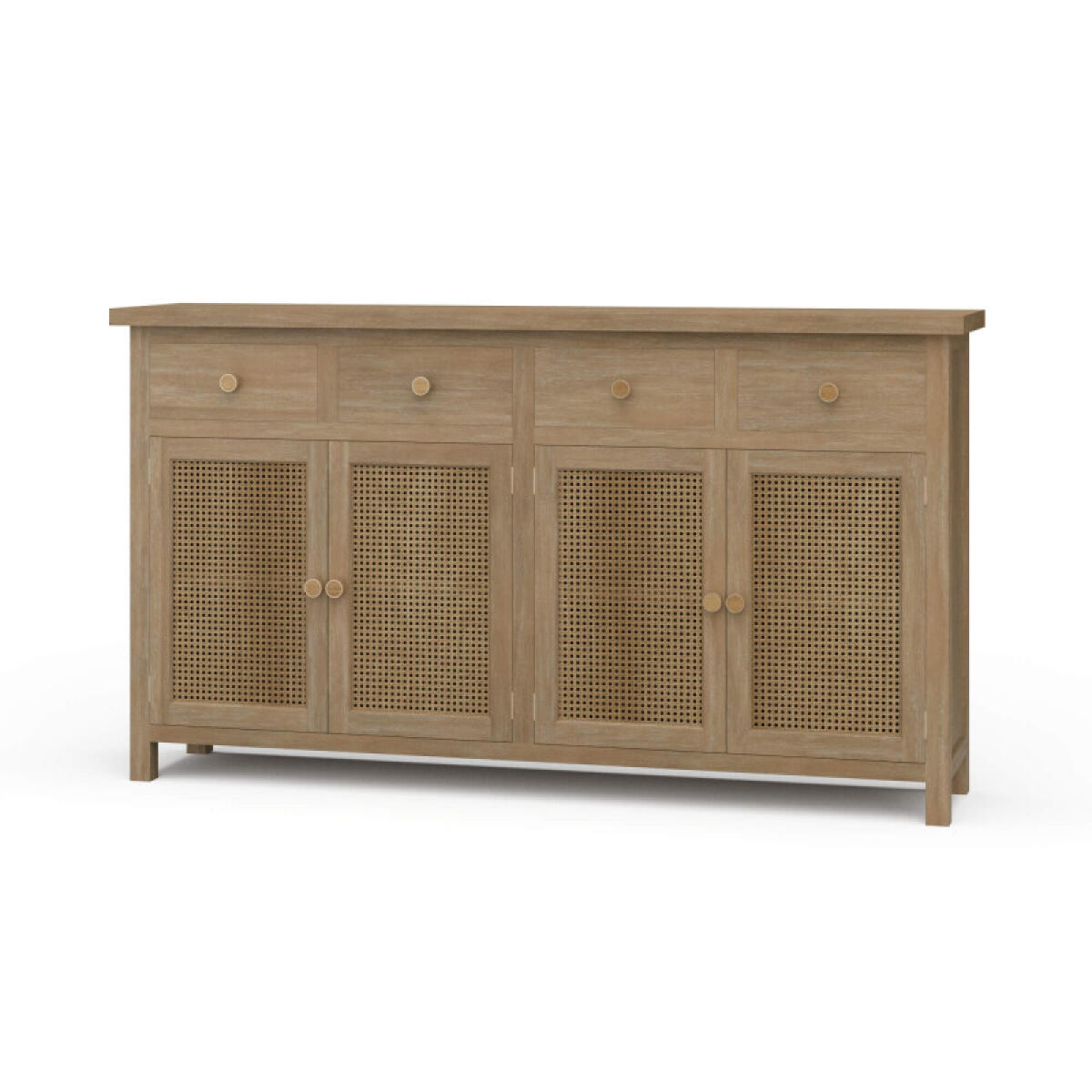 b3a275213e170be9aae04778818c9c53 Aldren Rattan Sideboard - Image 1
