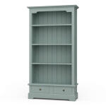 Manchester 2 Drawer Bookcase Bookcases Blue 6