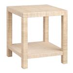 Providence Rafia End Table